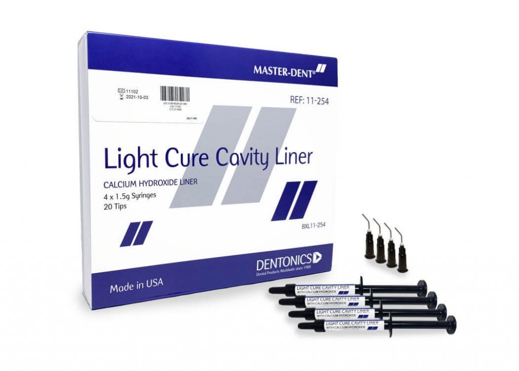 دایکال نوری (کلسیم هیدروکساید لایت کیور)  | Cavity Liner LC
