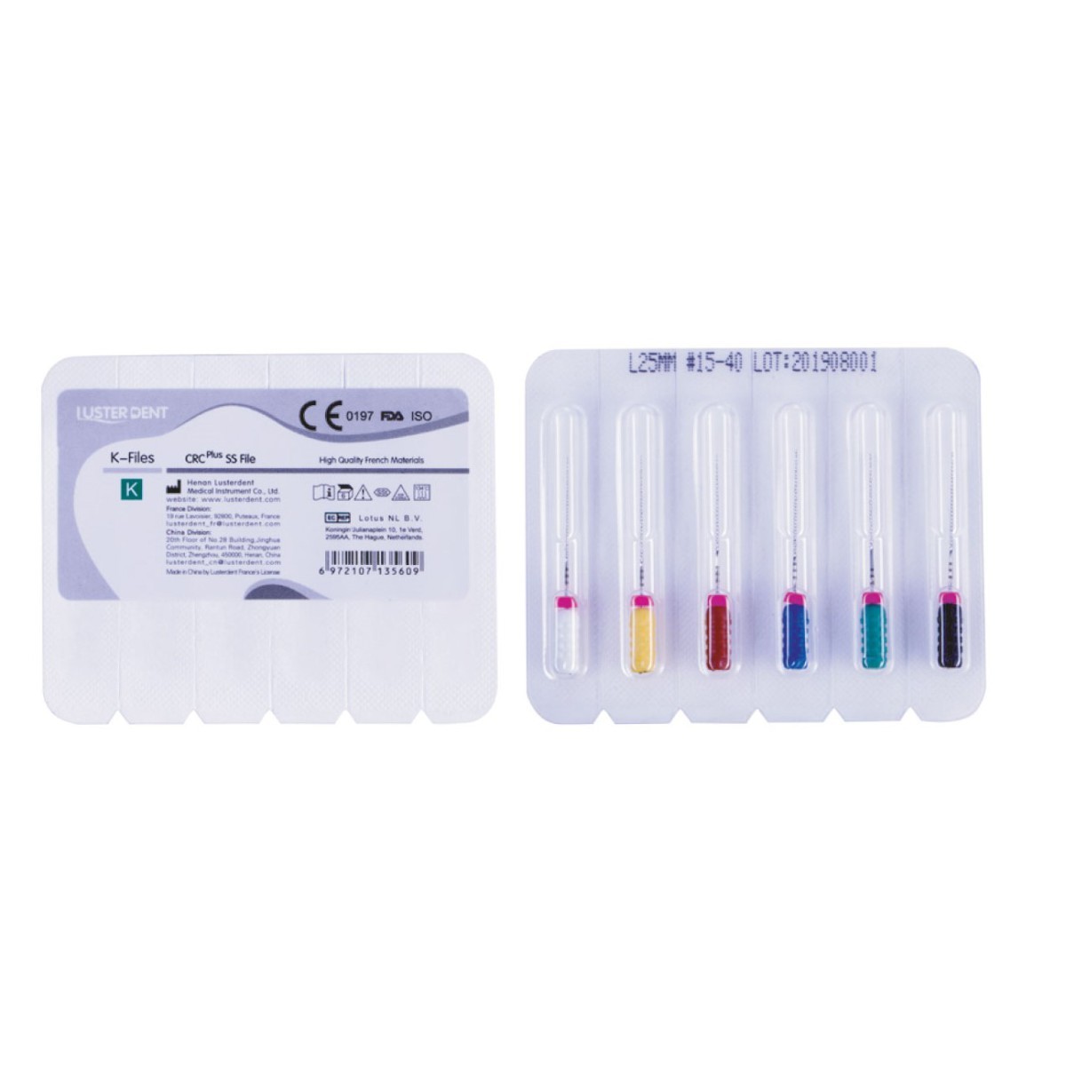 باربروچ (NERVE BROACHES)  | Lusterdent K File