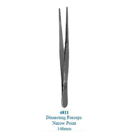 پنس آدسون مستقیم نوک باریک  | Smart Instru Dissecting Tweezer
