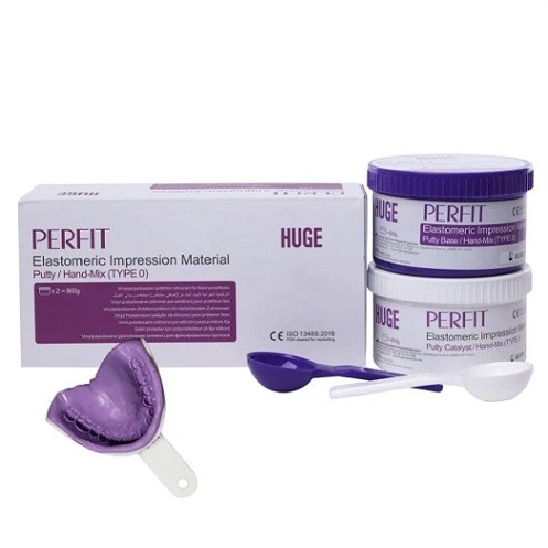 پوتی قالبگیری سیلیکونی (PUTTY HAND-MIX)  | HUGE - Perfit Putty Hand Mix
