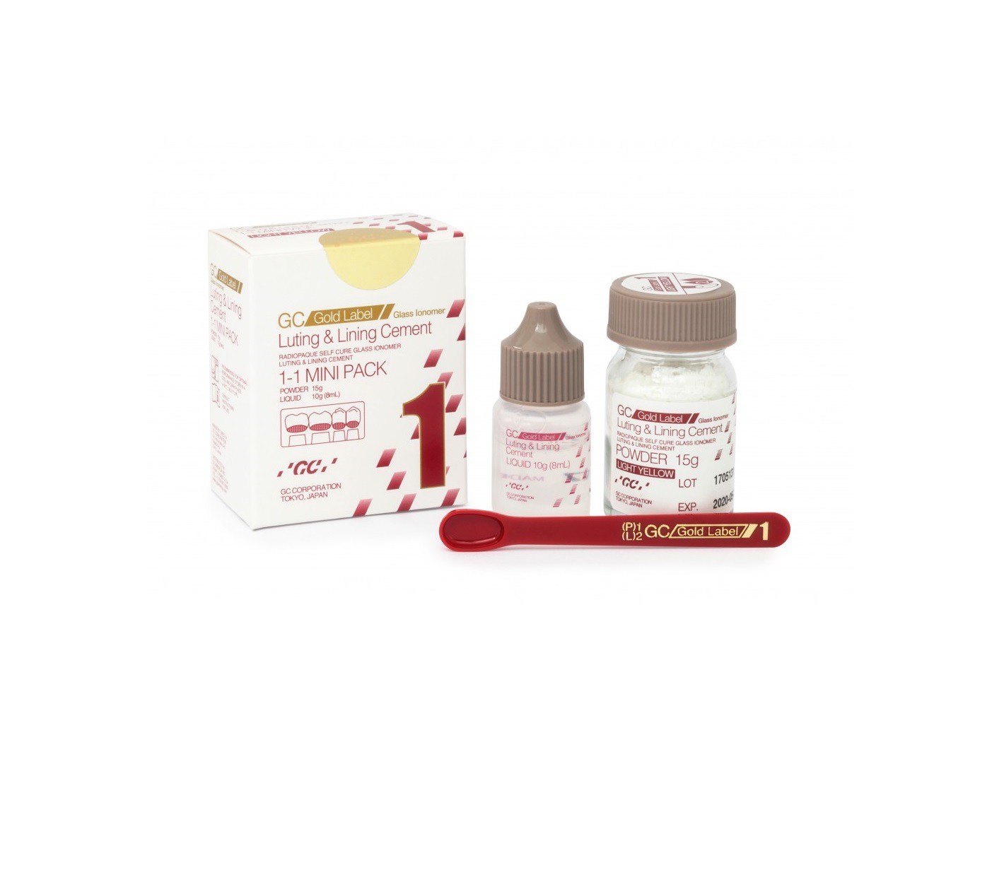 سمان گلس آینومر لوتینگ GC  | GC Luting & lining cement
