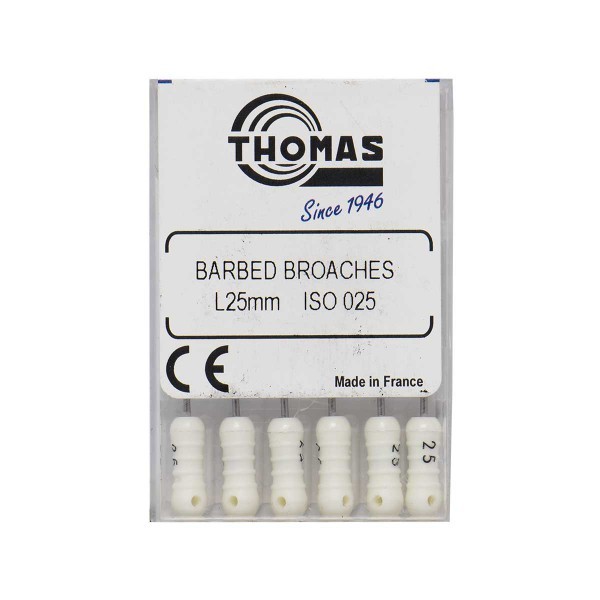فایل دستی باربروچ  | Thomas Nerve Barbed Broaches