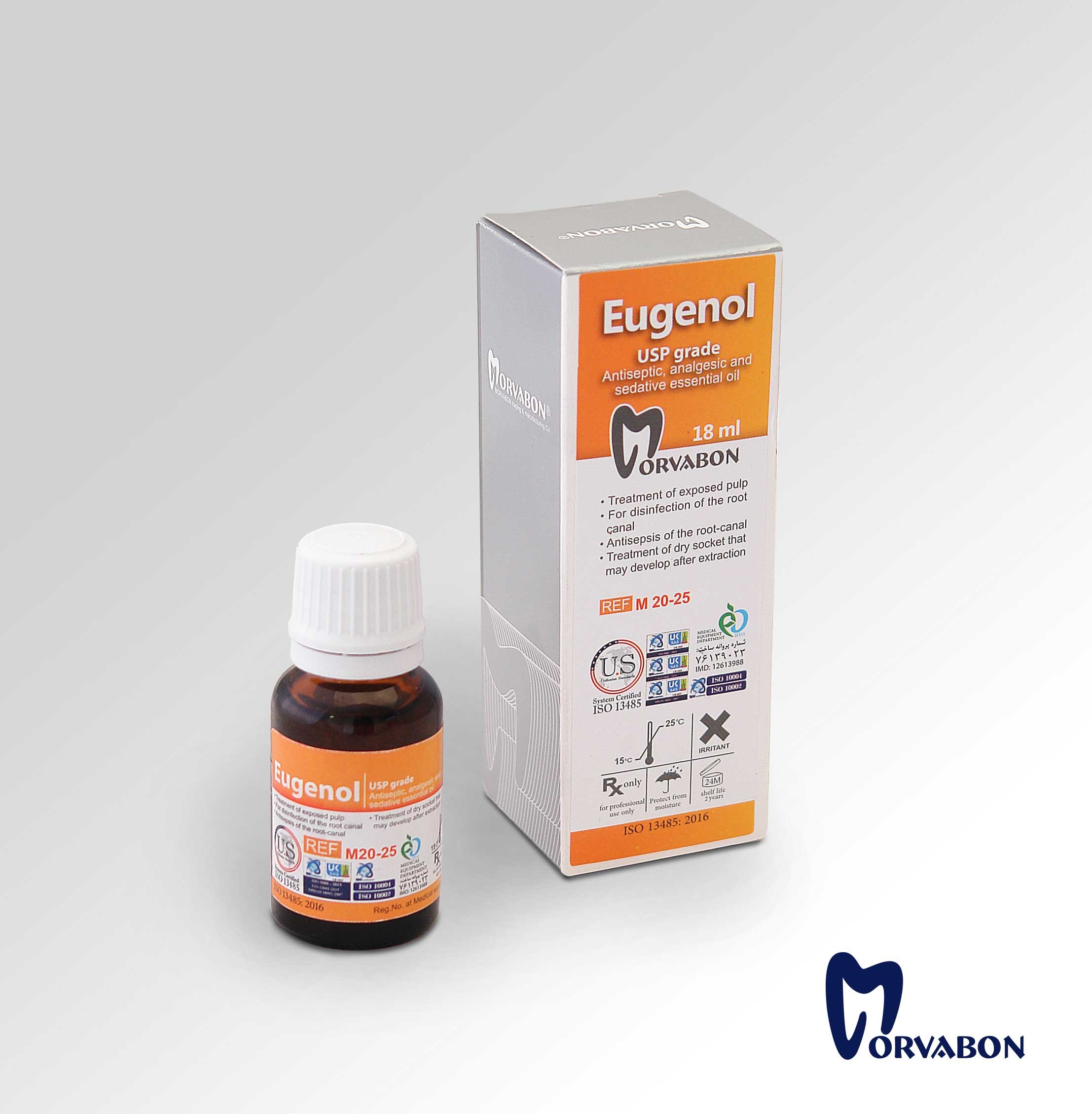 اژنول خالص مروابن  | Morvabon Eugenol